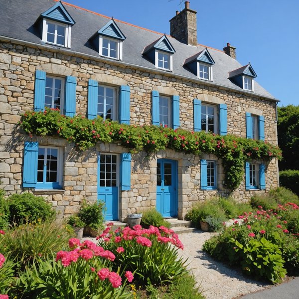 Peut-on trouver une maison de vacances en Bretagne avec des cours de cuisine et des balades en bord de mer?