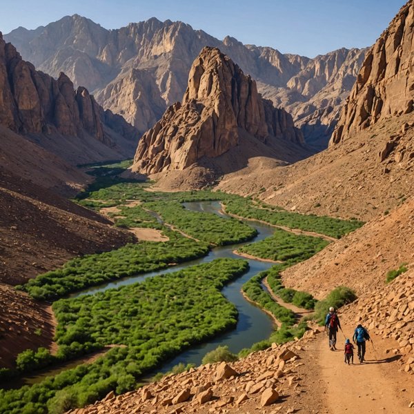 Quels sont les meilleurs itinéraires pour un trek dans les montagnes de l'Aïr, Niger?